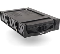 Mobile rack салазки AgeStar 3,5" SATA I/II/III, пластик, черный, SR3P-SW-1F (BLACK)