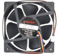 Гидродинамический вентилятор Gembird 120x120x38, 4 pin, провод 40 см, D12038HM-4