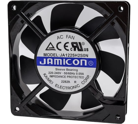 Вентилятор JAMICON JA1225H2S0N-T 120х120х25 230В С00034848