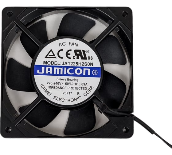 Вентилятор JAMICON JA1225H2S0N-L 120х120х25 230В С00036539