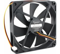 Вентилятор Gembird 140x140x25 гидродинамический 3 pin провод 40 см D14025HM-3