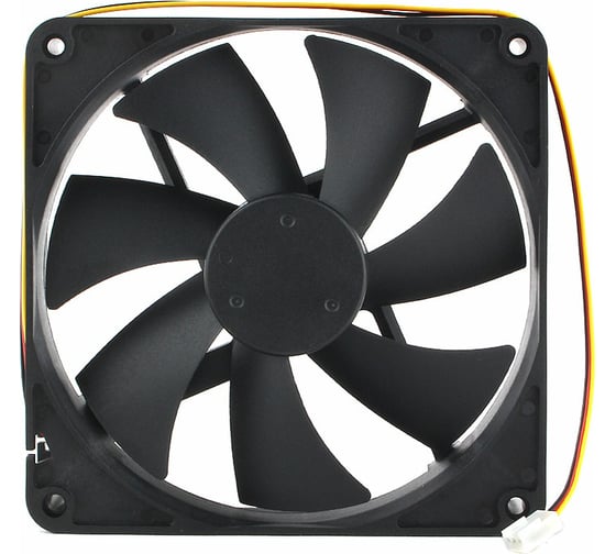 Вентилятор Gembird 140x140x25 втулка 3 pin провод 40 см D14025SM-3