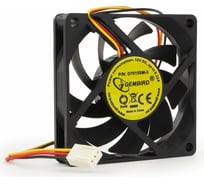 Вентилятор Gembird 70x70x15 втулка 3 pin провод 25 см D7015SM-3