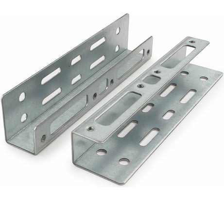 Кронштейны Gembird Салазки (2 шт.) для установки HDD/SSD 2.5" в отсек 3.5", металл, пакет, MF-321