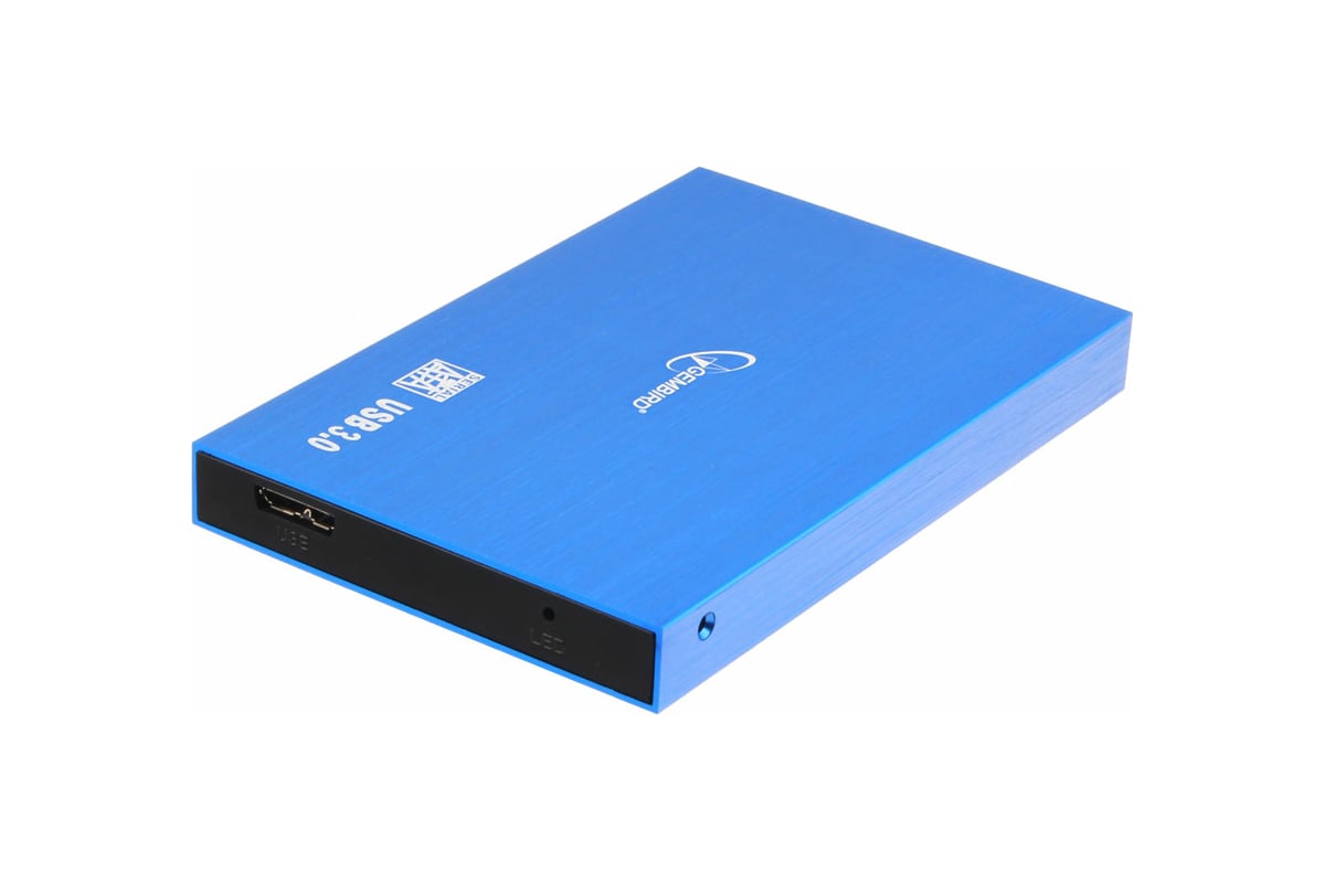 Внешний корпус Gembird 2.5 синий металлик, USB 3.0, SATA, алюминий EE2 ...