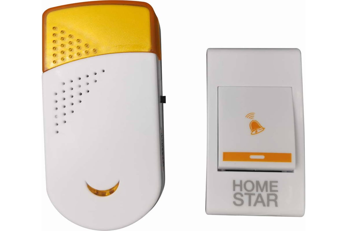 Электрический звонок HomeStar HS-0101 беспроводной 103606 - выгодная .