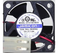 Вентилятор JAMICON KF0310B1HR 30х30х10 12В с разъемом 2 контакта MOLEX 5239-2(PHU-2) С00038210