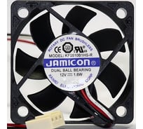 Вентилятор JAMICON KF0510B1HS 50х50х10 12В с разъемом 3 конт.TKP2510-3, тахометр С00039274