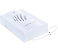 Звонок A-110 ГАЛАКТИКА сетевой, 1 мелодия "дин-дон", проводная кнопка 4606400609339