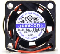 Вентилятор JAMICON KF0210B5HR 25х25х10 5В провод С00040063