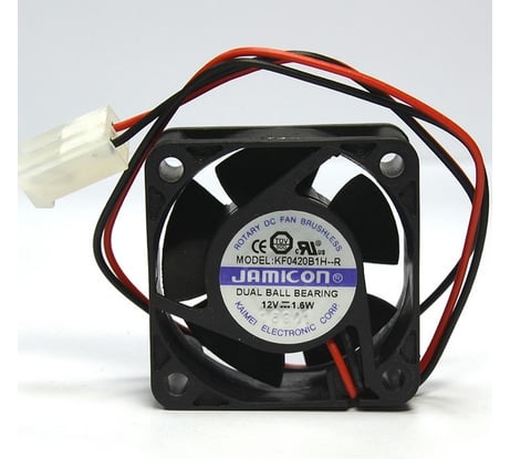 Вентилятор JAMICON KF0420B5H 40х40х20 5В с разъемом 2 конт.MOLEX 5239-2(PHU-2) С00035765