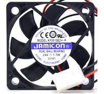 Вентилятор JAMICON KF0510B2H 50х50х10 24В с разъемом 2 конт.MOLEX 5239-2(PHU-2) С00036612