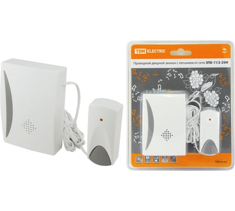 Проводной звонок TDM ЗПБ-11/2-25М SQ1901-0015