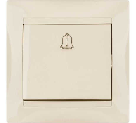 Звонковая кнопка TDM ELECTRIC слоновая кость Лама SQ1815-0108