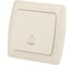Кнопка для звонка 6А TDM ELECTRIC слоновая кость "Онега" SQ1805-0036 1