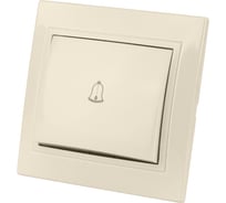 Звонковая кнопка TDM ELECTRIC слоновая кость Таймыр SQ1814-0109