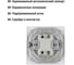 Звонковая кнопка с подсветкой TDM ELECTRIC белая Таймыр SQ1814-0010 6