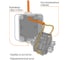 Звонковая кнопка с полем для надписи TDM ELECTRIC IP54 Вуокса SQ1803-0006 6