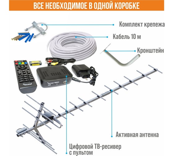 Наружный комплект цифрового телевидения РЭМО bas-1152 100012