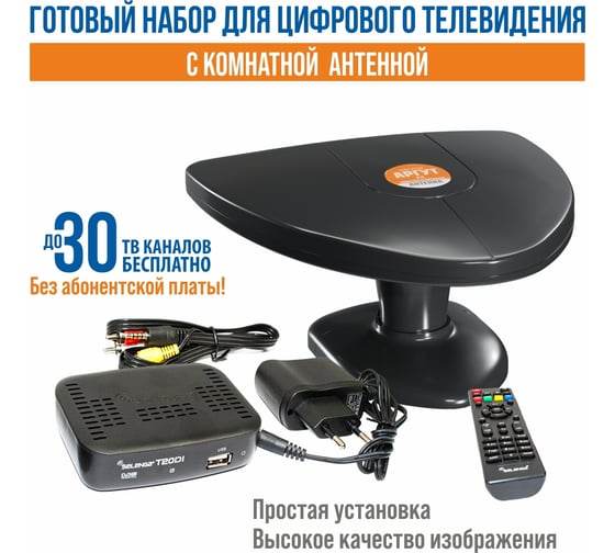 Комнатный комплект цифрового телевидения РЭМО bas-5176 100013
