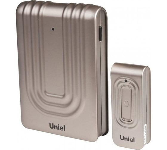 Беспроводной звонок Uniel UDB-010W-R1T1-32S-150M-CH 8278