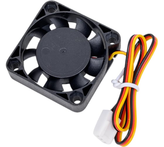Вентилятор 5bites 40x40x10мм, подшипник скольжения, 5000rpm, 22 дБ, 3pin FB4010S-12L3