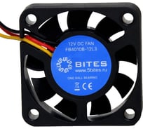 Вентилятор 5bites 40x40x10мм, подшипник качения, 5000rpm, 22 дБ, 3pin FB4010B-12L3