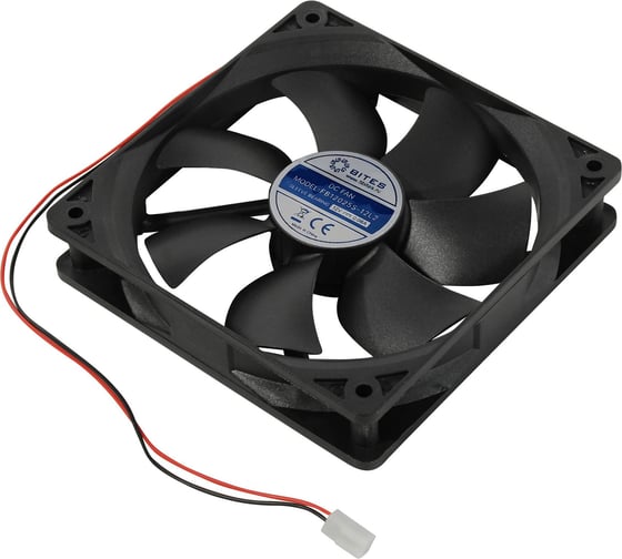 Вентилятор 5bites 120x120x25мм подшипник скольжения 1200rpm 25 дБ 2pin FB12025S-12L2 1