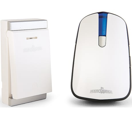 Сетевой беспроводной звонок с вечной пьезокнопкой, IP44, 32 мелодии, 4 уровня громкости, функция ночника МЕЛОДИКА С590 4606400105329