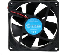 Вентилятор 5bites 80x80x25мм, подшипник скольжения, 2000rpm, 23 дБ, 4pin FB8025S-12L4