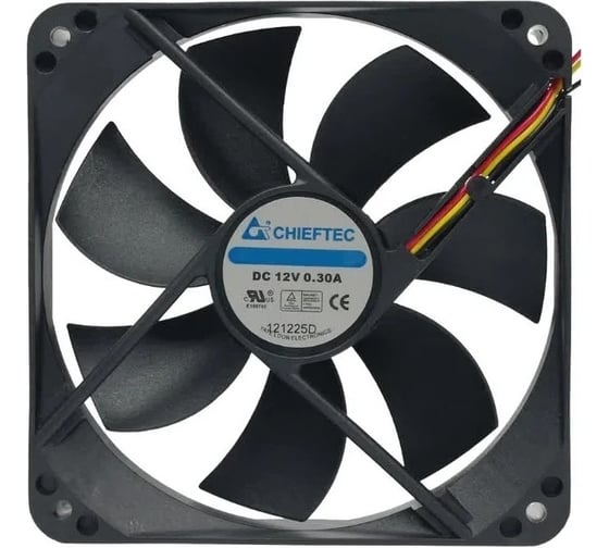 Вентилятор Chieftec Case cooler PWM, 120mm AF-1225PWM