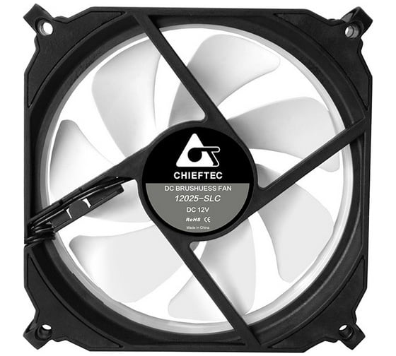 Вентилятор Chieftec Case cooler RGB, 120mm CF-1225RGB