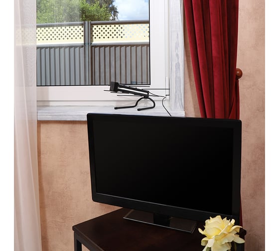 Комнатная антенна для цифрового телевидения REXANT RX-252 DVB-T2 34-0252