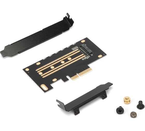 Адаптер Gembird для установки ssd m.2 (nvme) в разъем pci-e MF-PCIE-NVME