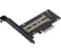 Адаптер Gembird для установки ssd m.2 (nvme) в разъем pci-e MF-PCIE-NVME 1