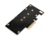 Адаптер Gembird для установки ssd m.2 (nvme) в разъем pci-e MF-PCIE-NVME 2