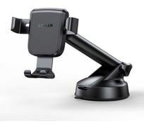 Держатель для телефона Ugreen lp200 gravity phone holder with suction cup с присоской. цвет: черный 60990B