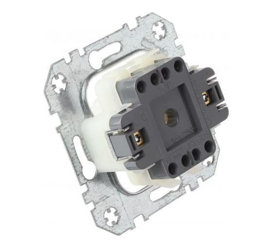 Кнопка звонка LIREGUS белая epsilon 28-011