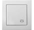 Кнопка звонка LIREGUS белая epsilon 28-011 5