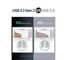Внешний корпус для HDD/SSD 2,5, Ugreen USB-C 3.1 GEN2 70498 4