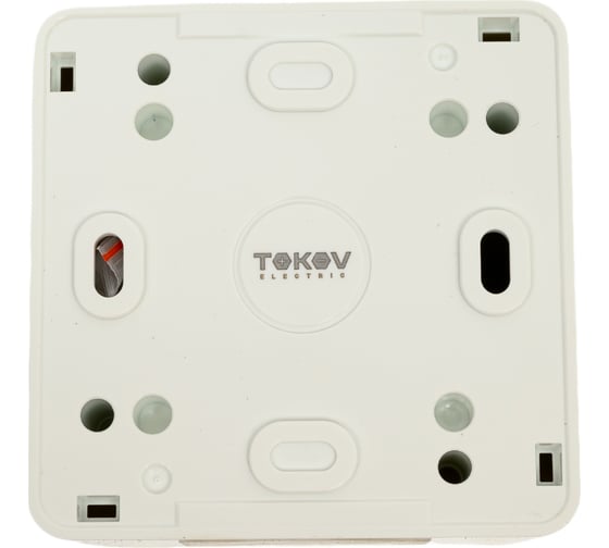 Кнопка звонка TOKOV ELECTRIC оп nix 10а ip54 250в бел. TKE-NX-DB-C01-IP54