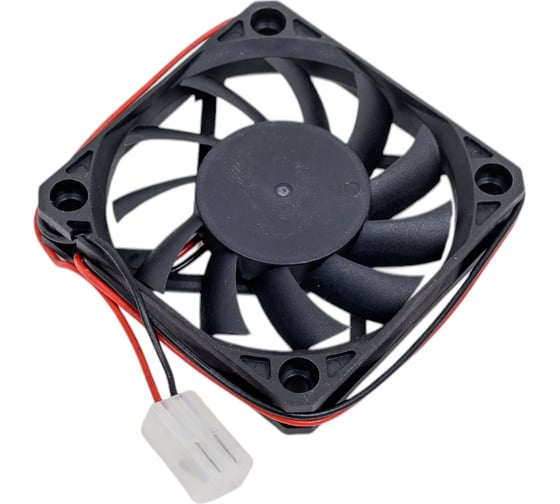 Вентилятор JAMICON KF0610B1H--R (KF0610B1H-012C217R) (4750RPM) 12V/0.23A (60x60x10) B(подшипник) CFM21.23/dBA36 с разъемом 2 конт. MOLEX 5239-2(PHU-2) C00033836