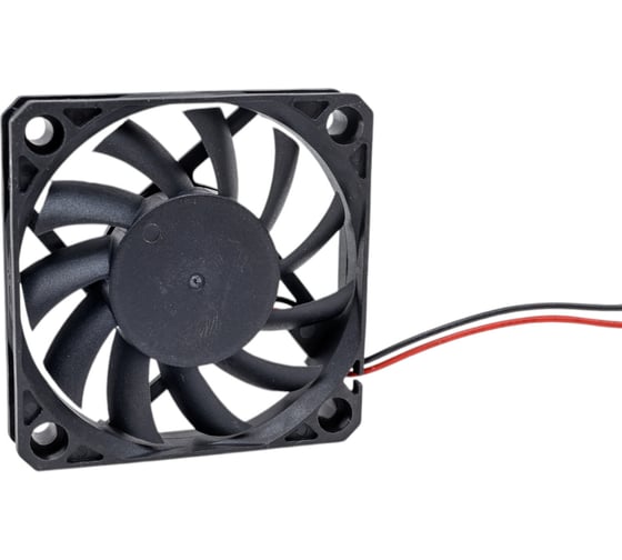 Вентилятор JAMICON KF0610B1H--R (KF0610B1H-012C217R) (4750RPM) 12V/0.23A (60x60x10) B(подшипник) CFM21.23/dBA36 с разъемом 2 конт. MOLEX 5239-2(PHU-2) C00033836