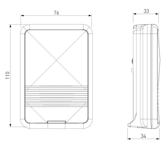 Электрический бытовой дверной звонок Elektrostandard DBQ01M WL 36M IP44 Белый a026103