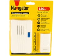 Электрический звонок Navigator 61 274 NDB-D-DC04-1V1-WH 61274