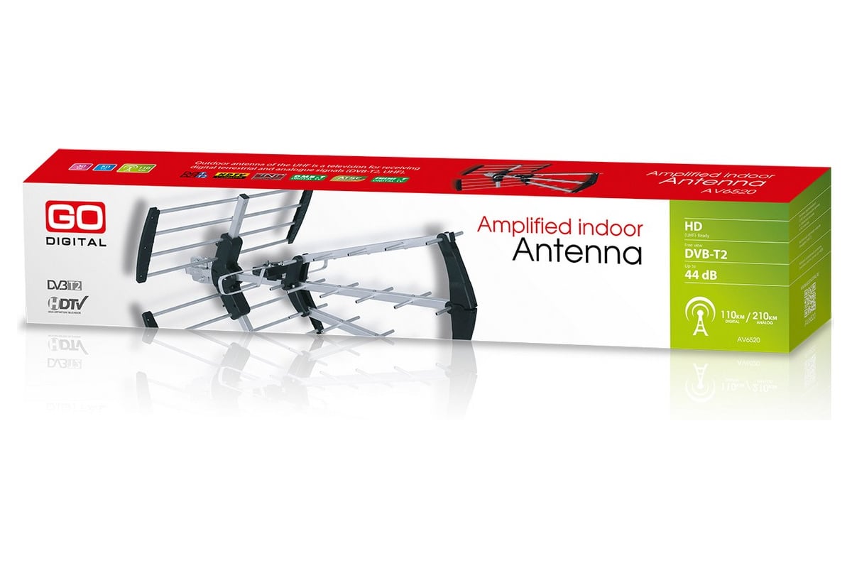  активная антенна Godigital AV 6520 - выгодная цена, отзывы .