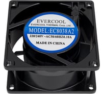 Осевой вентилятор охлаждения EVERCOOL 80x80x38 220b EC8038A2HST 2015277428