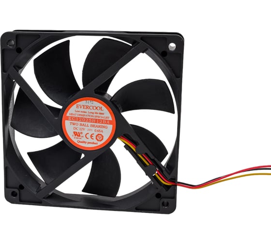 Осевой вентилятор охлаждения EVERCOOL 120x120x25 12b EC12025H12BA 2015339818