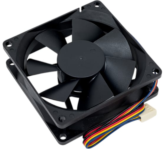 Вентилятор охлаждения EVERCOOL осевой, 80x80x25 12b pwm