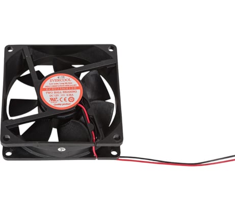 Вентилятор охлаждения EVERCOOL осевой, 80x80x25 12b EC8025HH12B 2015117960